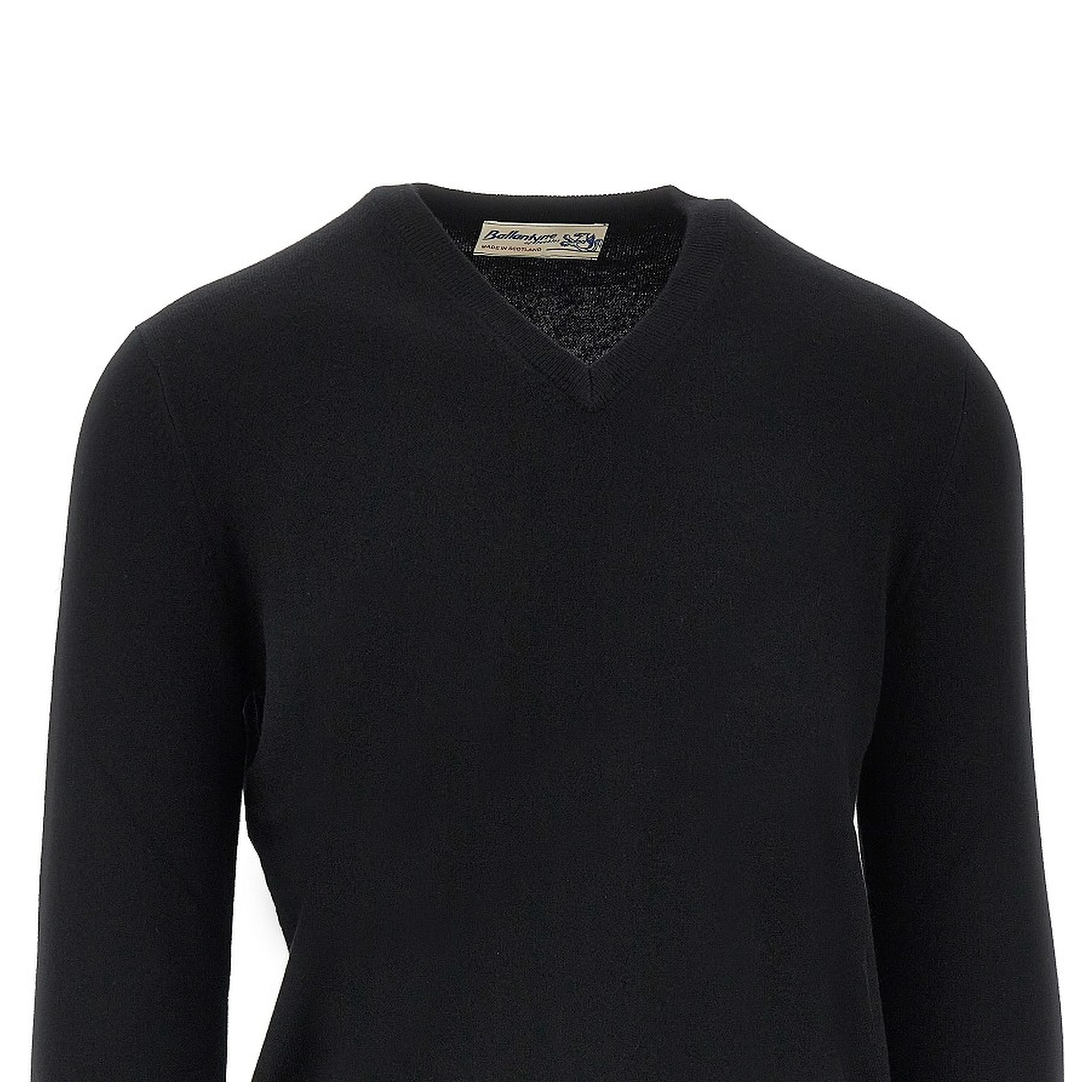 V-neck cashmere sweater