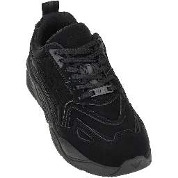 Coated nylon sneakers with Eagle logo