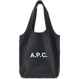 Faux leather 'Ninon small' tote bag