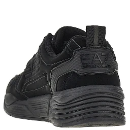 Coated nylon sneakers with Eagle logo