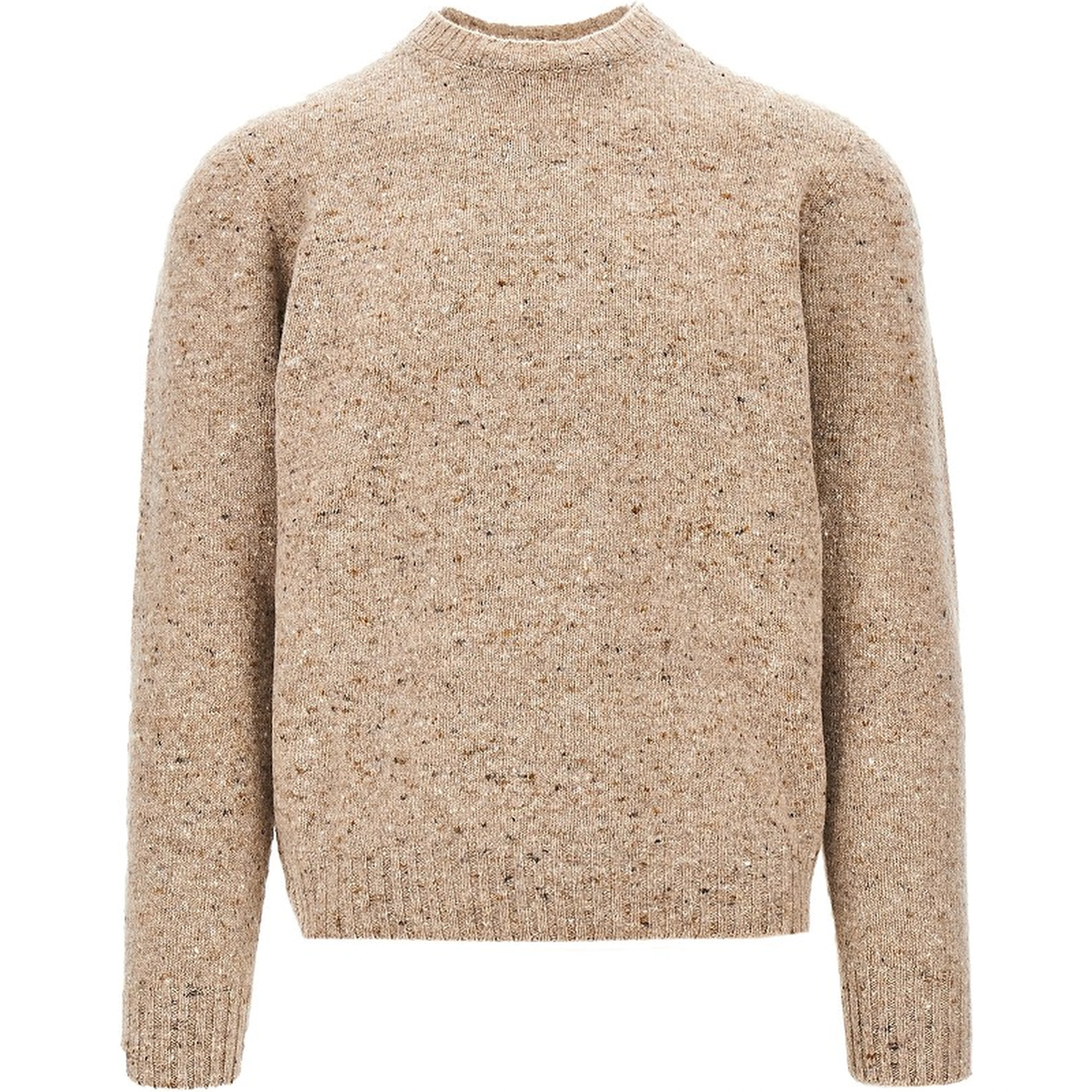 Wool and cashmere blend knitted sweater