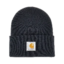 Logo patch beanie