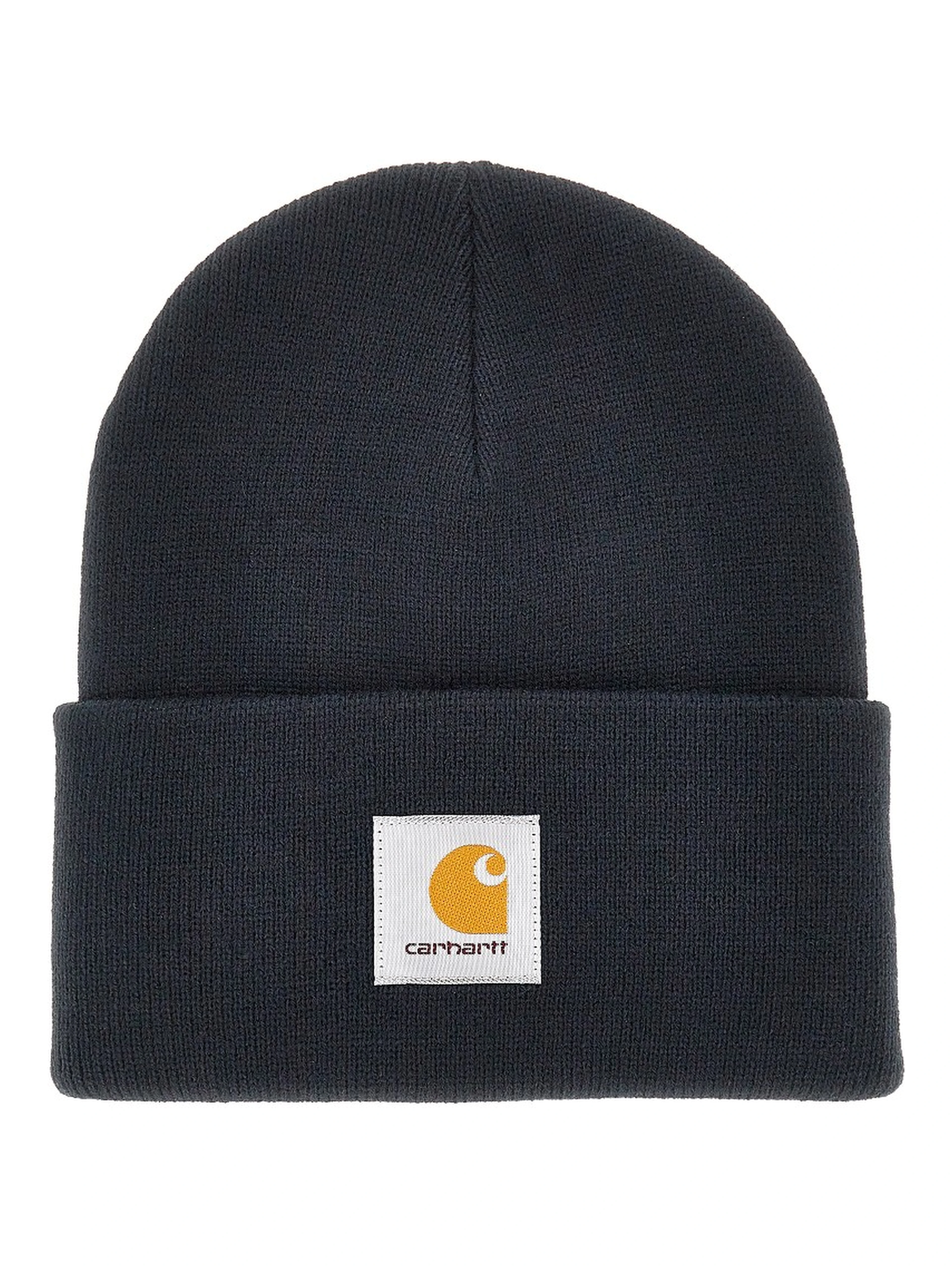 Logo patch beanie