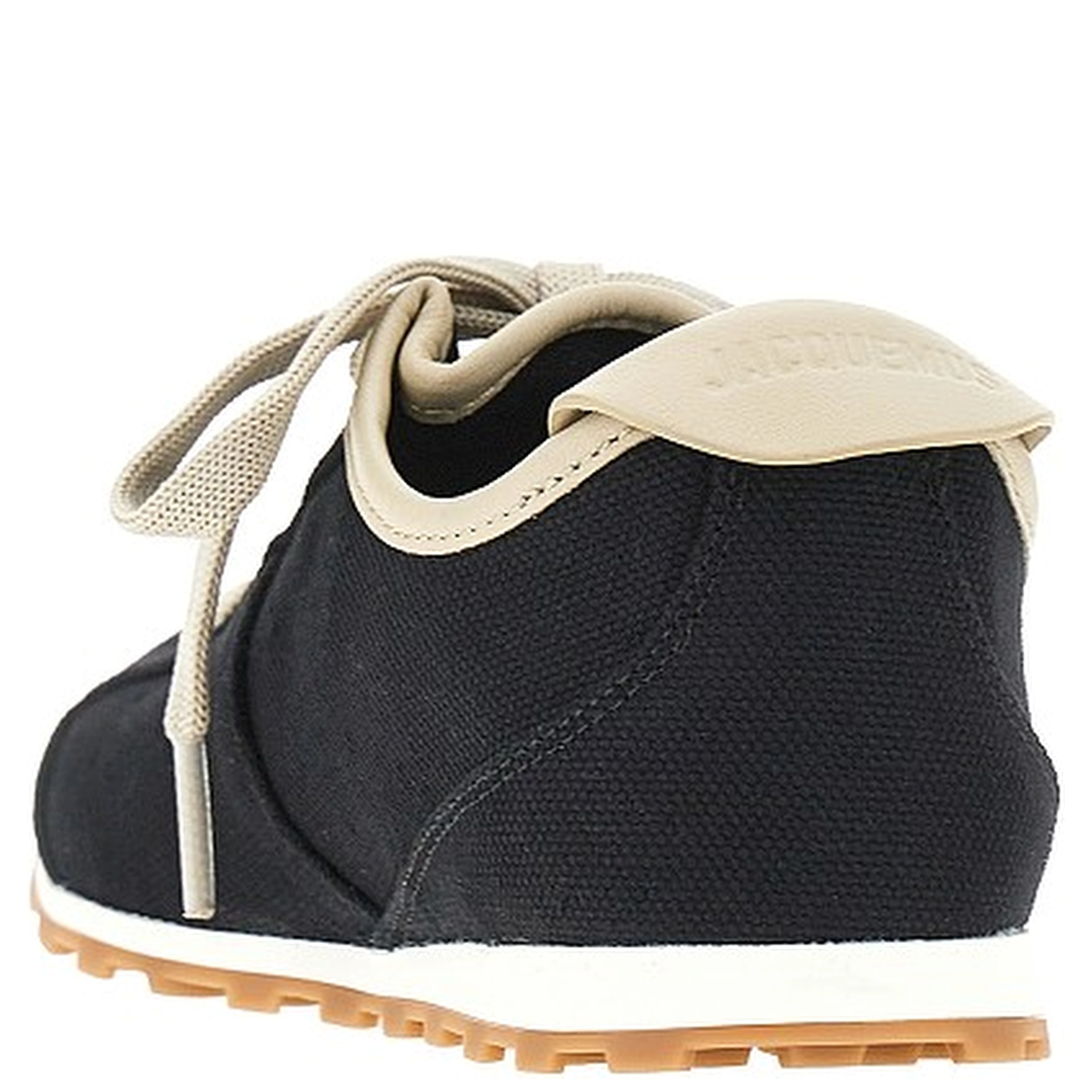 'Les Tennis' leather and canvas sneakers