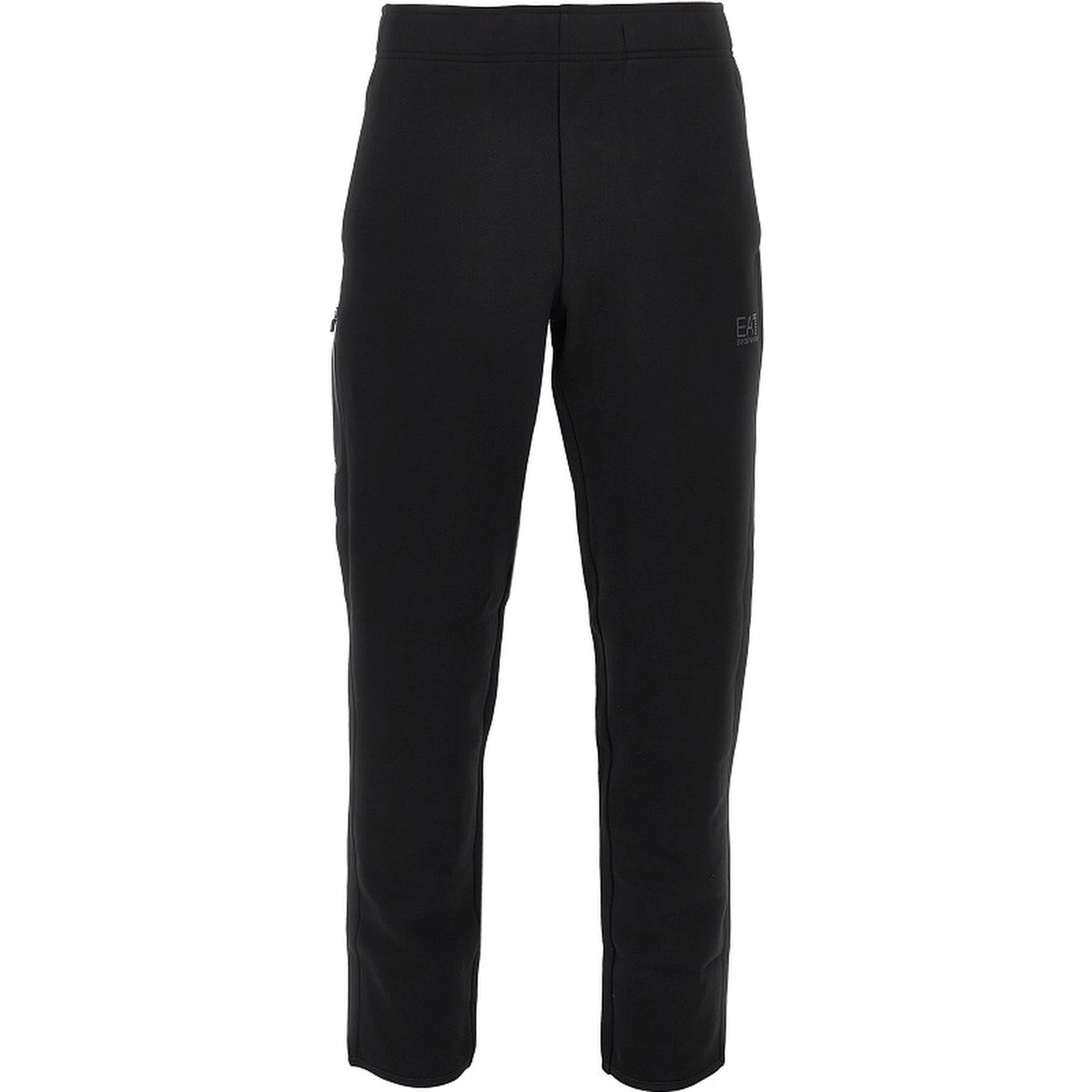 Cotton-blend pants with logo print
