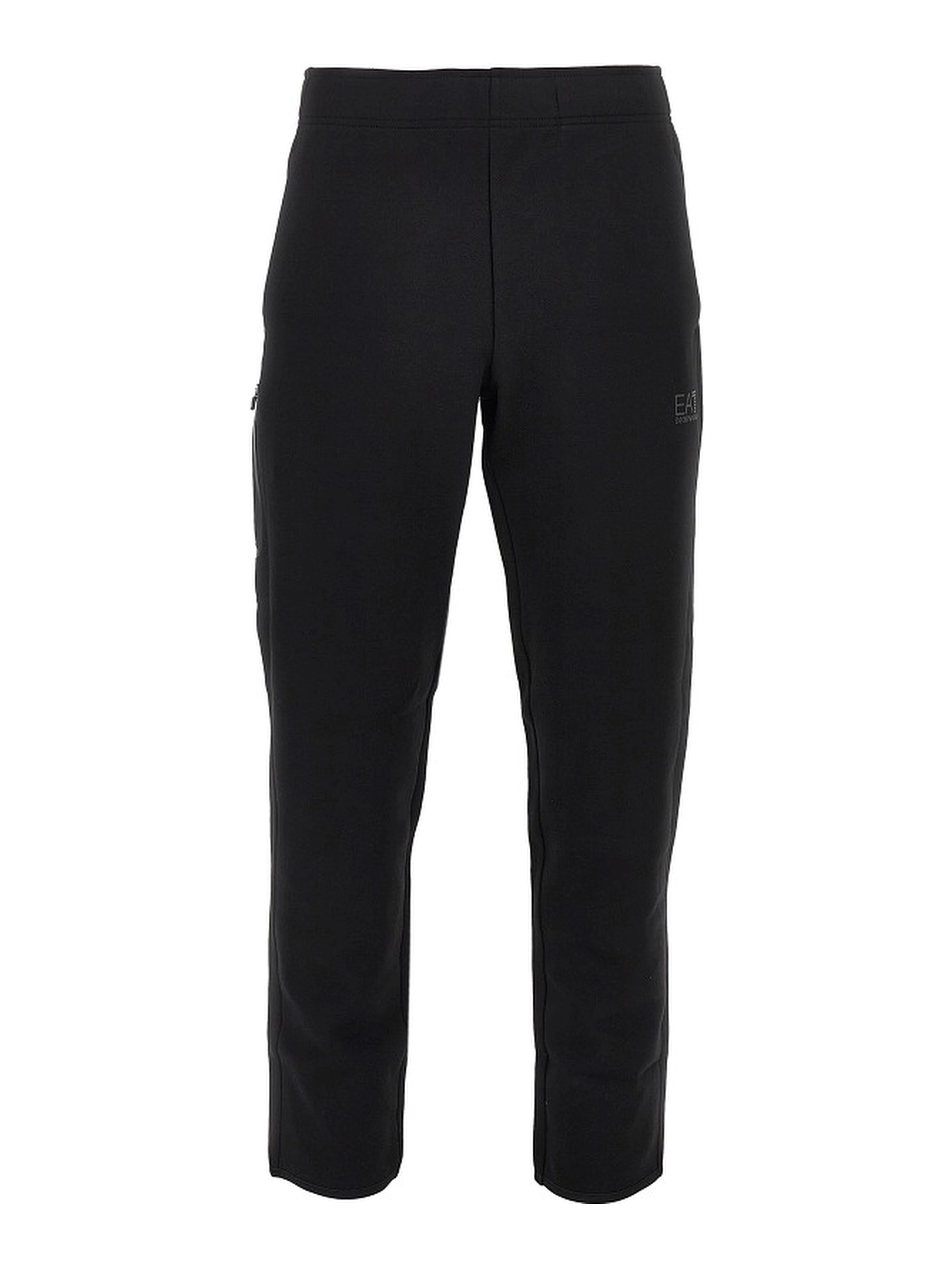 Cotton-blend pants with logo print