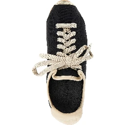 'Les Tennis' leather and canvas sneakers