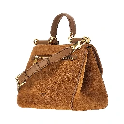 Suede leather 'My Sicily' bag