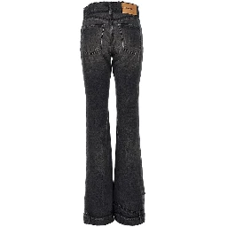 'Flora' vintage effect jeans