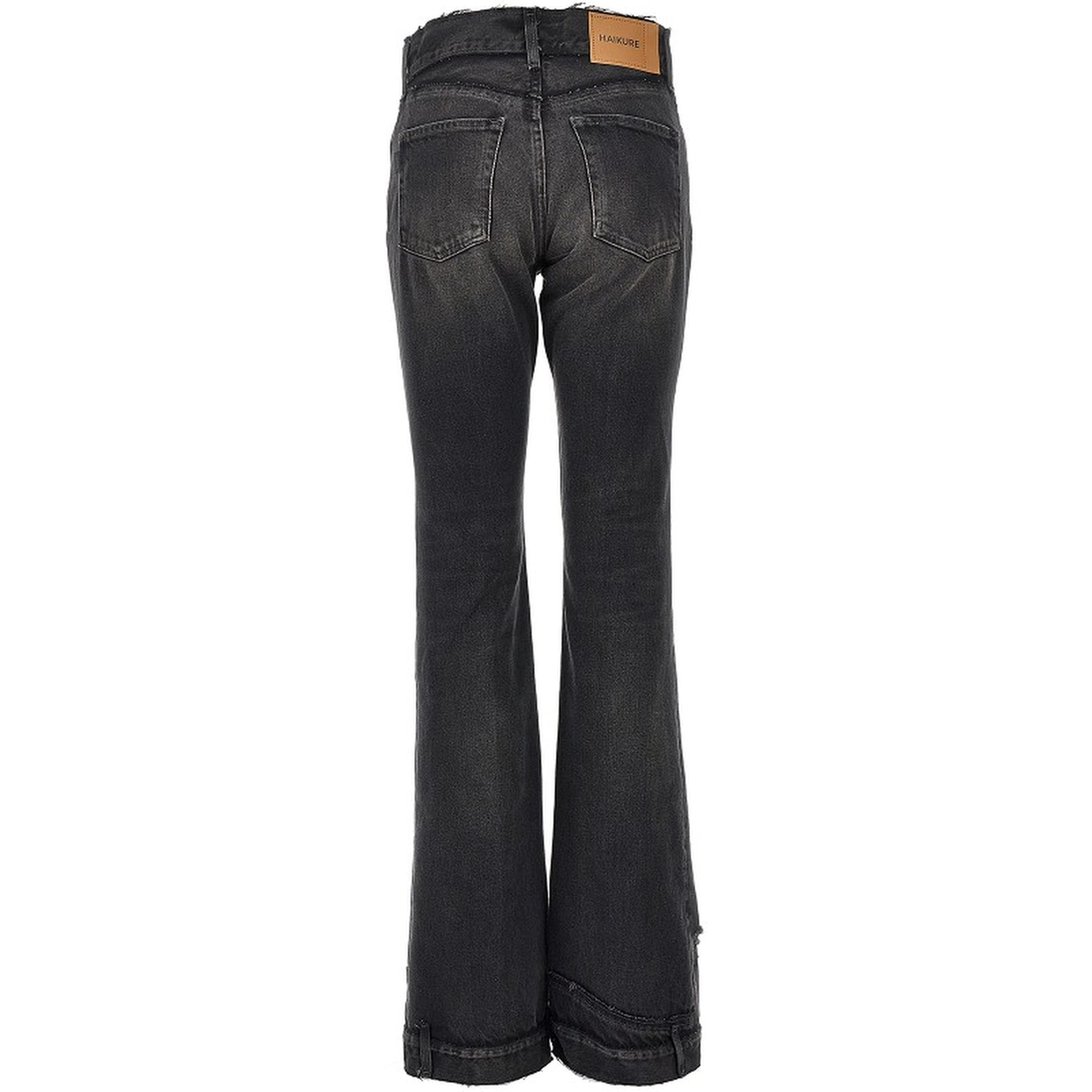 'Flora' vintage effect jeans