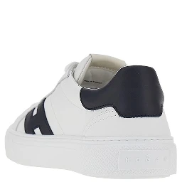 'H705' leather sneakers