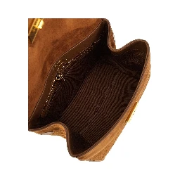 Suede leather 'My Sicily' bag