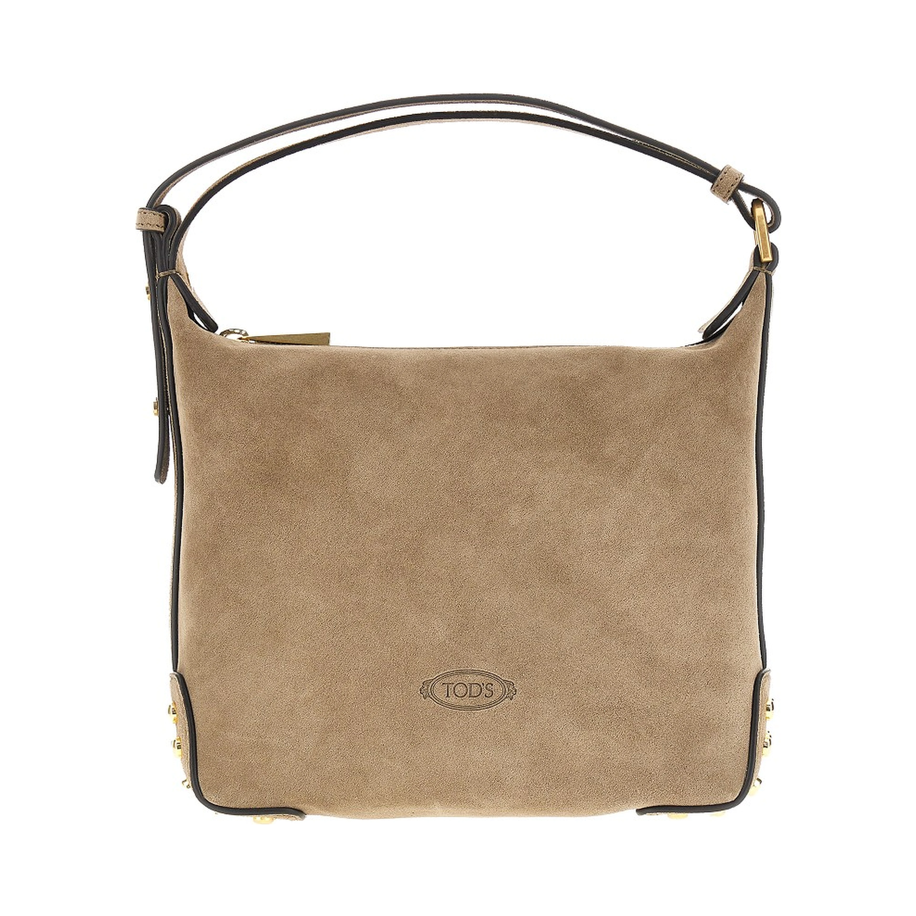 Leather Metal Dots Mini Bag