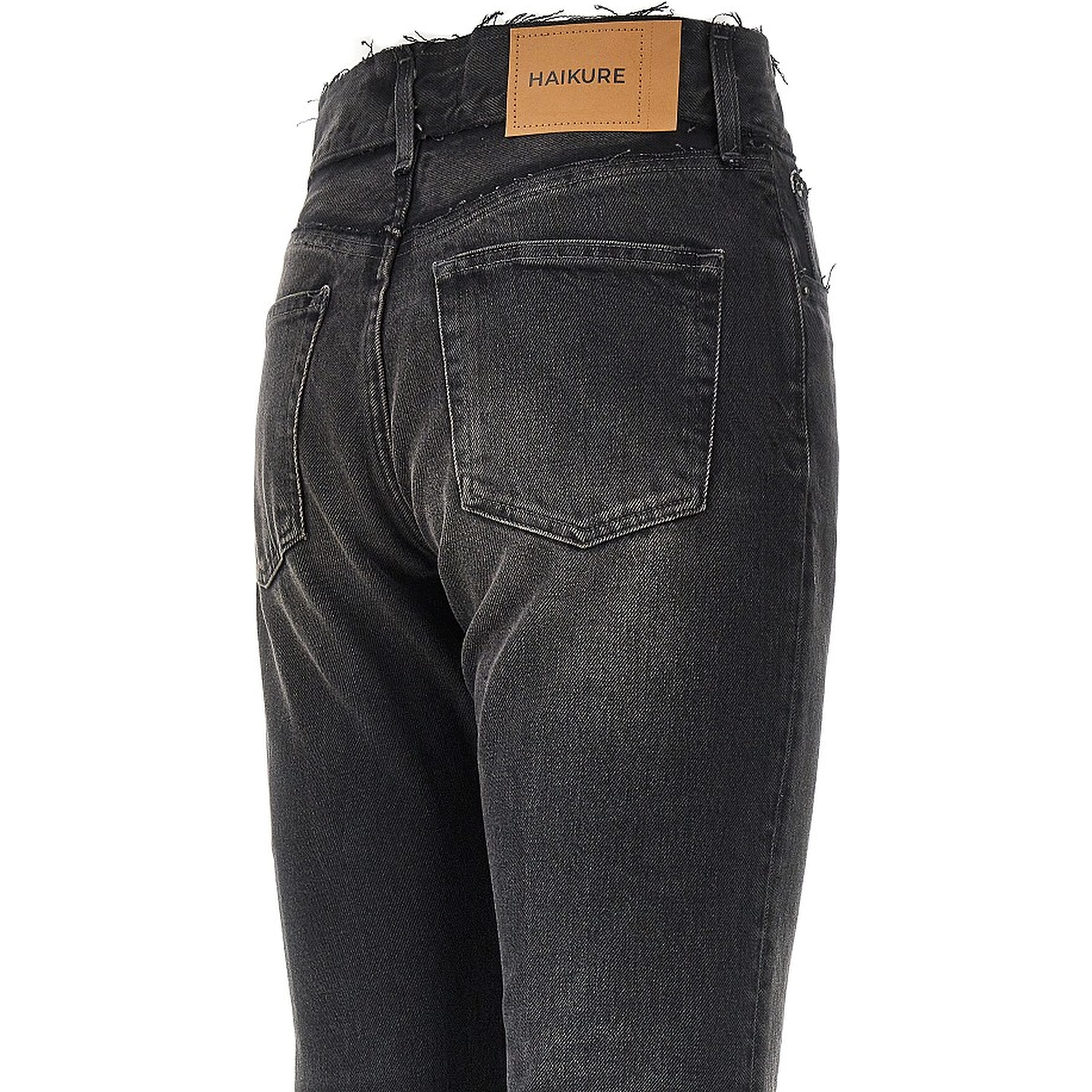 'Flora' vintage effect jeans