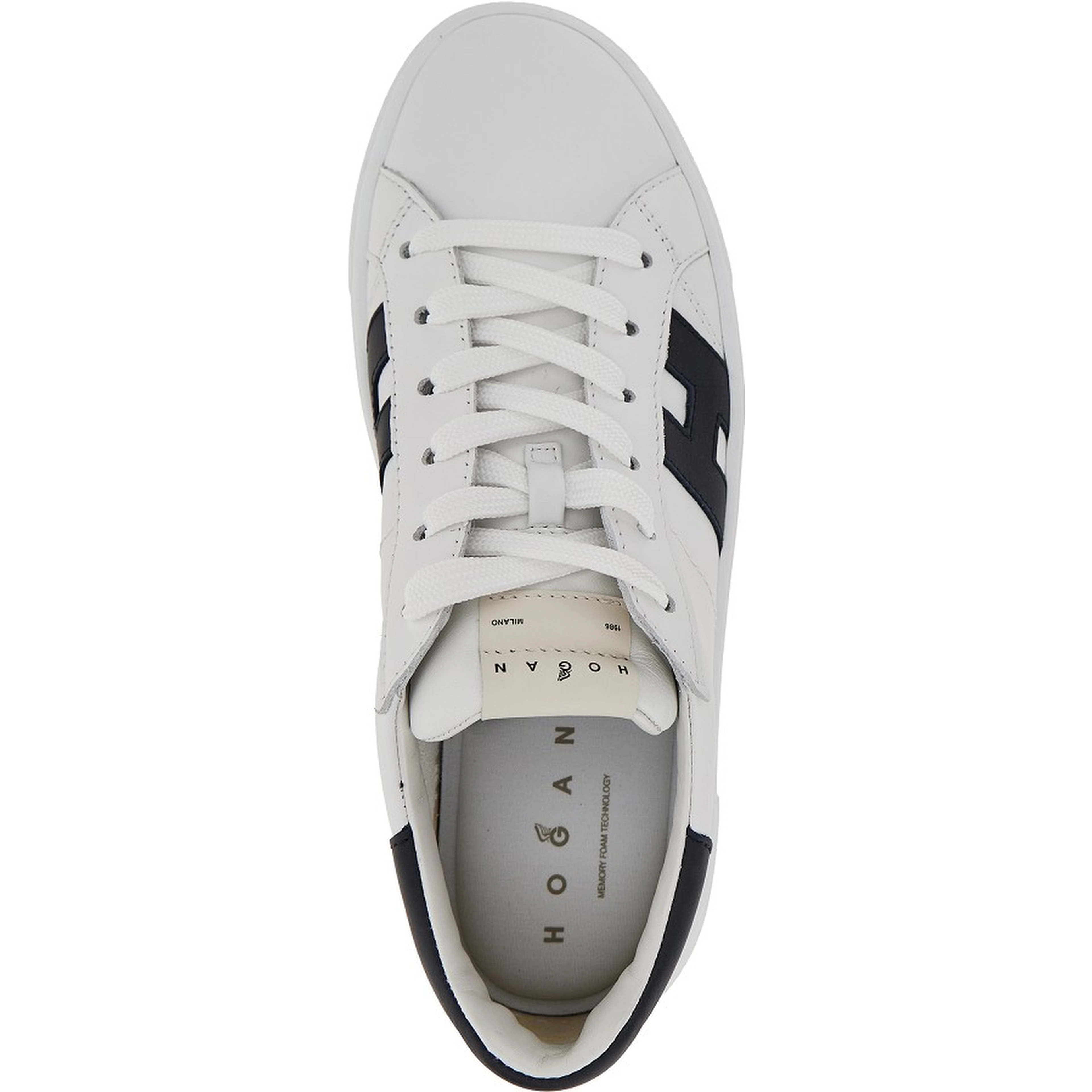 'H705' leather sneakers