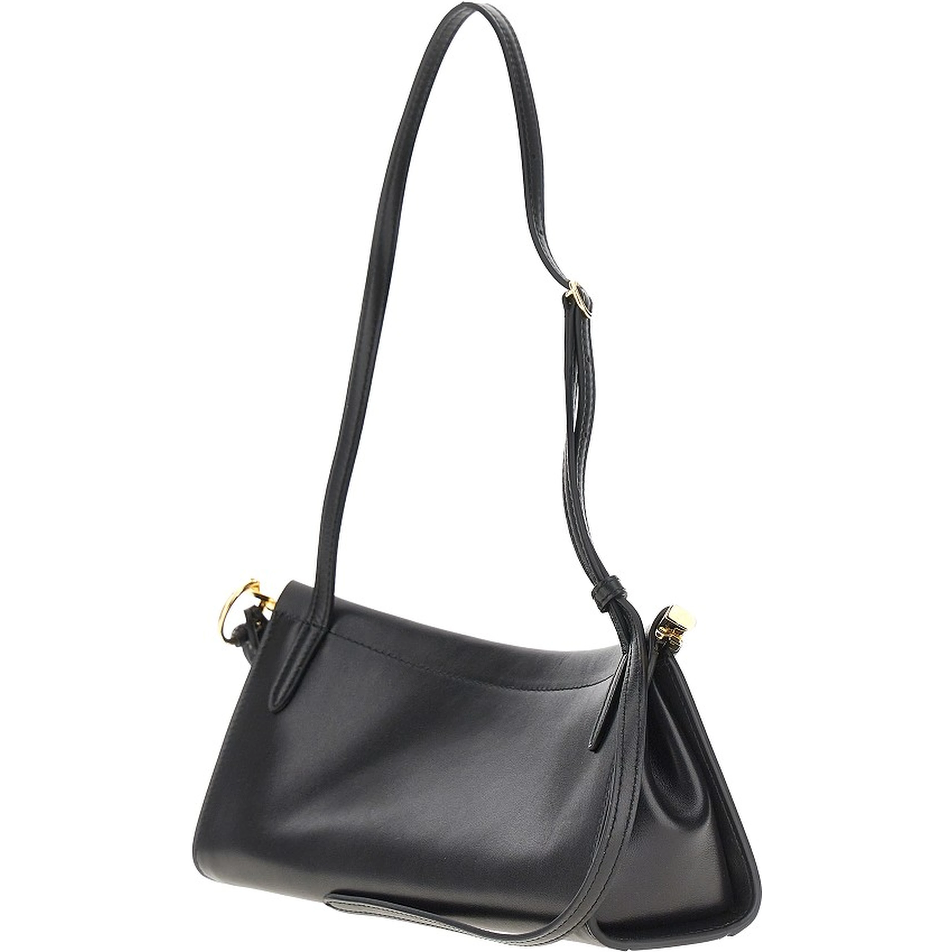 Leather small 'Le Click East West' bag