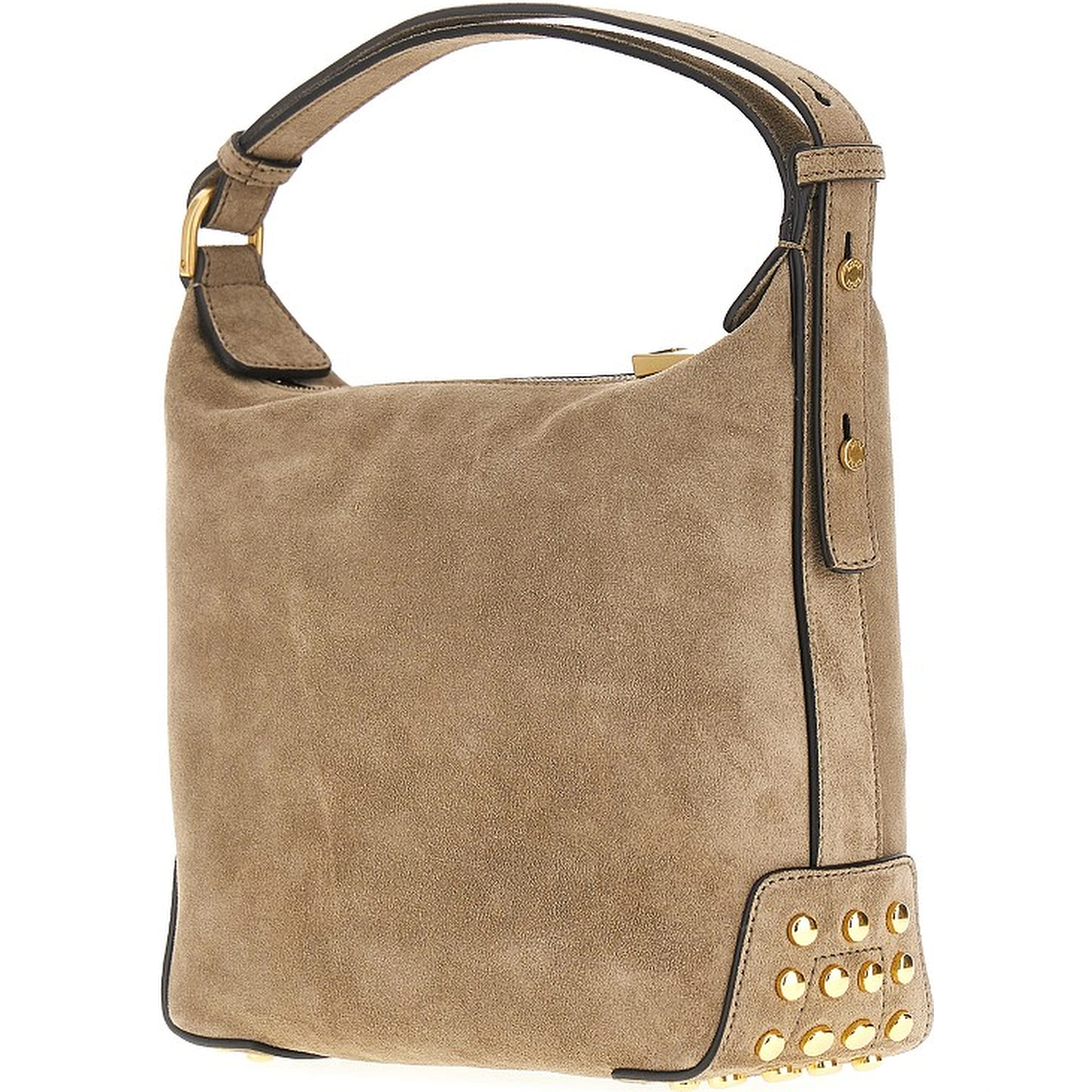 Leather Metal Dots Mini Bag