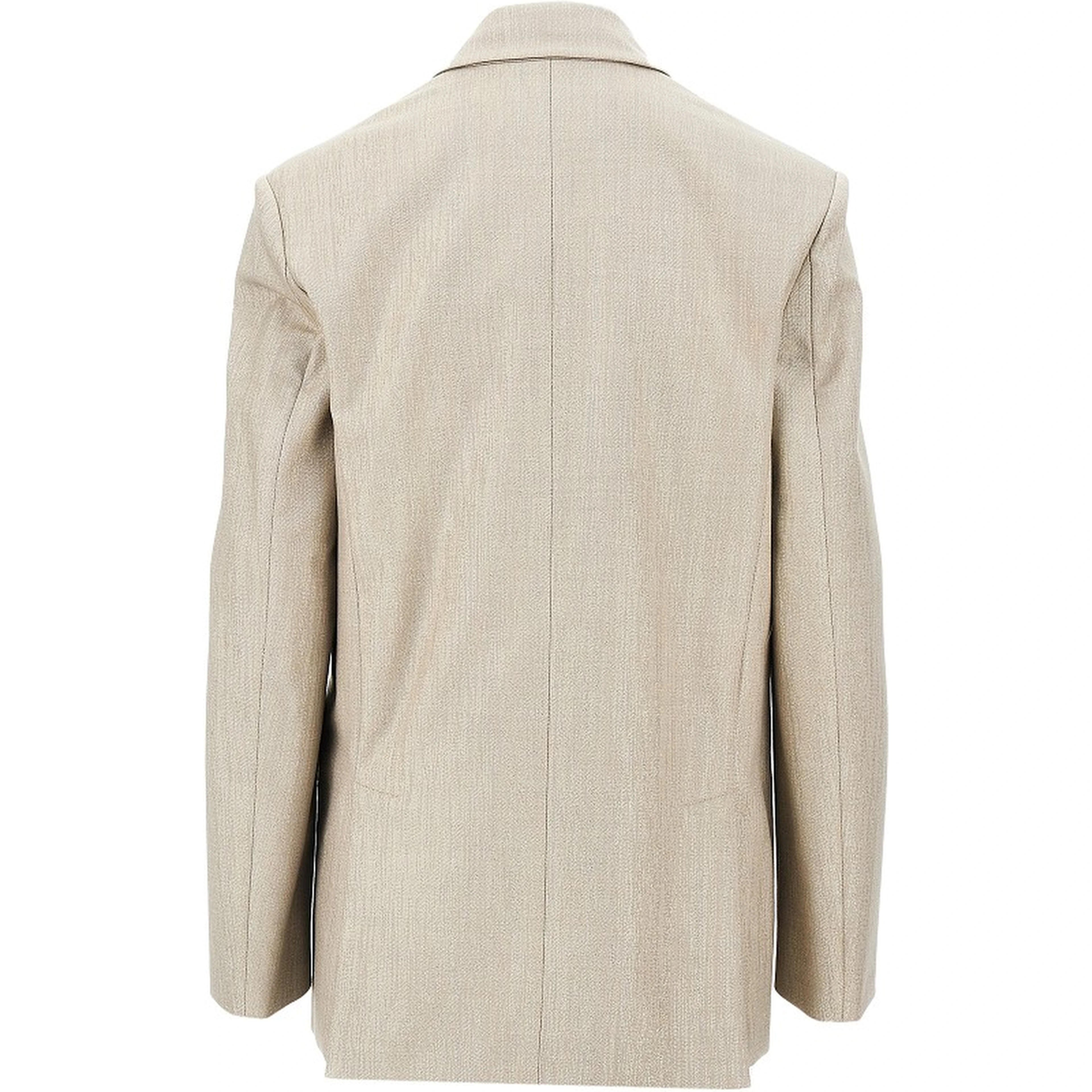 Lurex wool-blend double-breasted jacket
