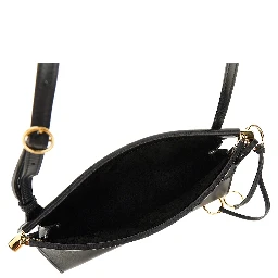 Leather small 'Le Click East West' bag