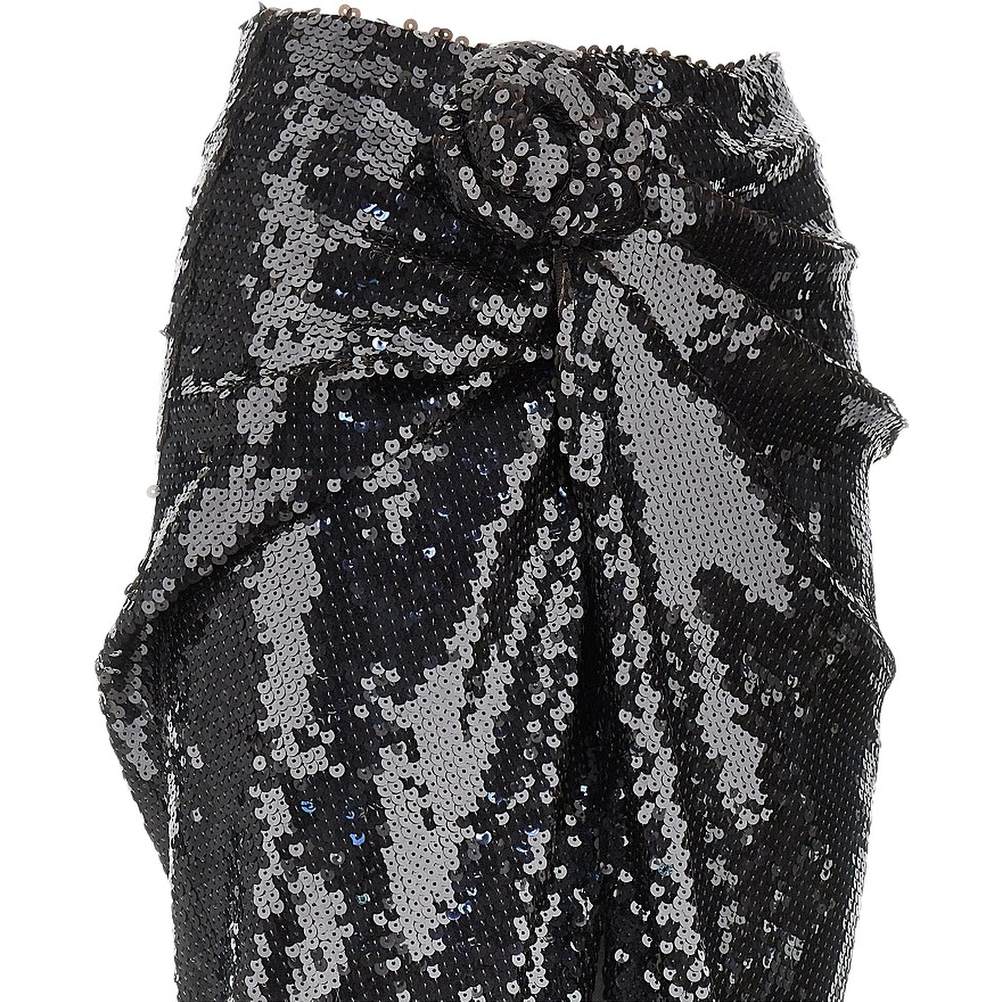 Sequinned midi skirt