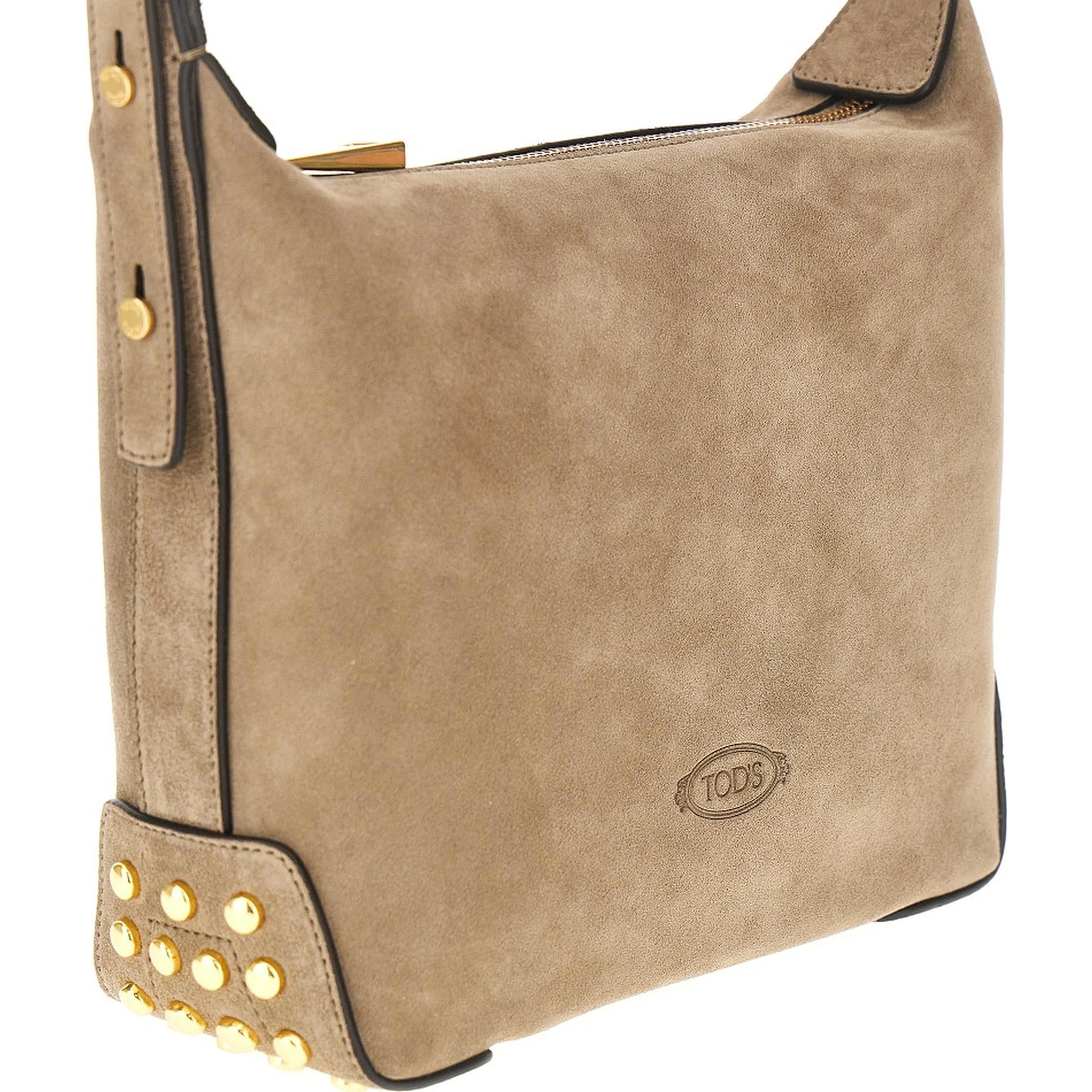 Leather Metal Dots Mini Bag