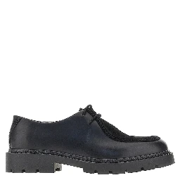 Leather 'Moc-toe' shoes
