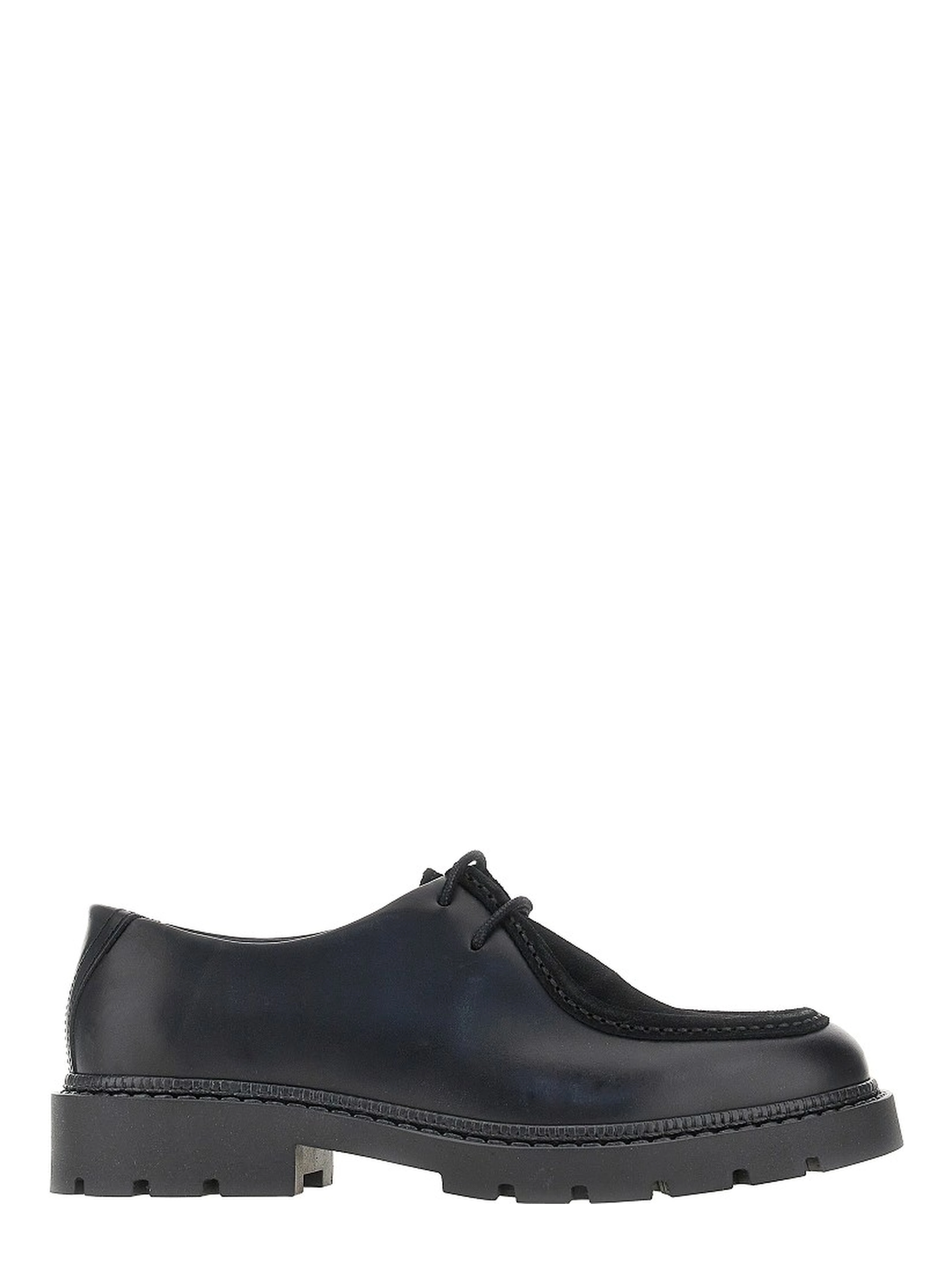Leather 'Moc-toe' shoes