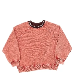 Cotton-blend french terry sweatshirt