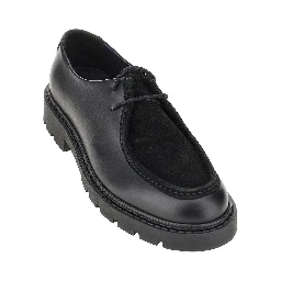 Leather 'Moc-toe' shoes