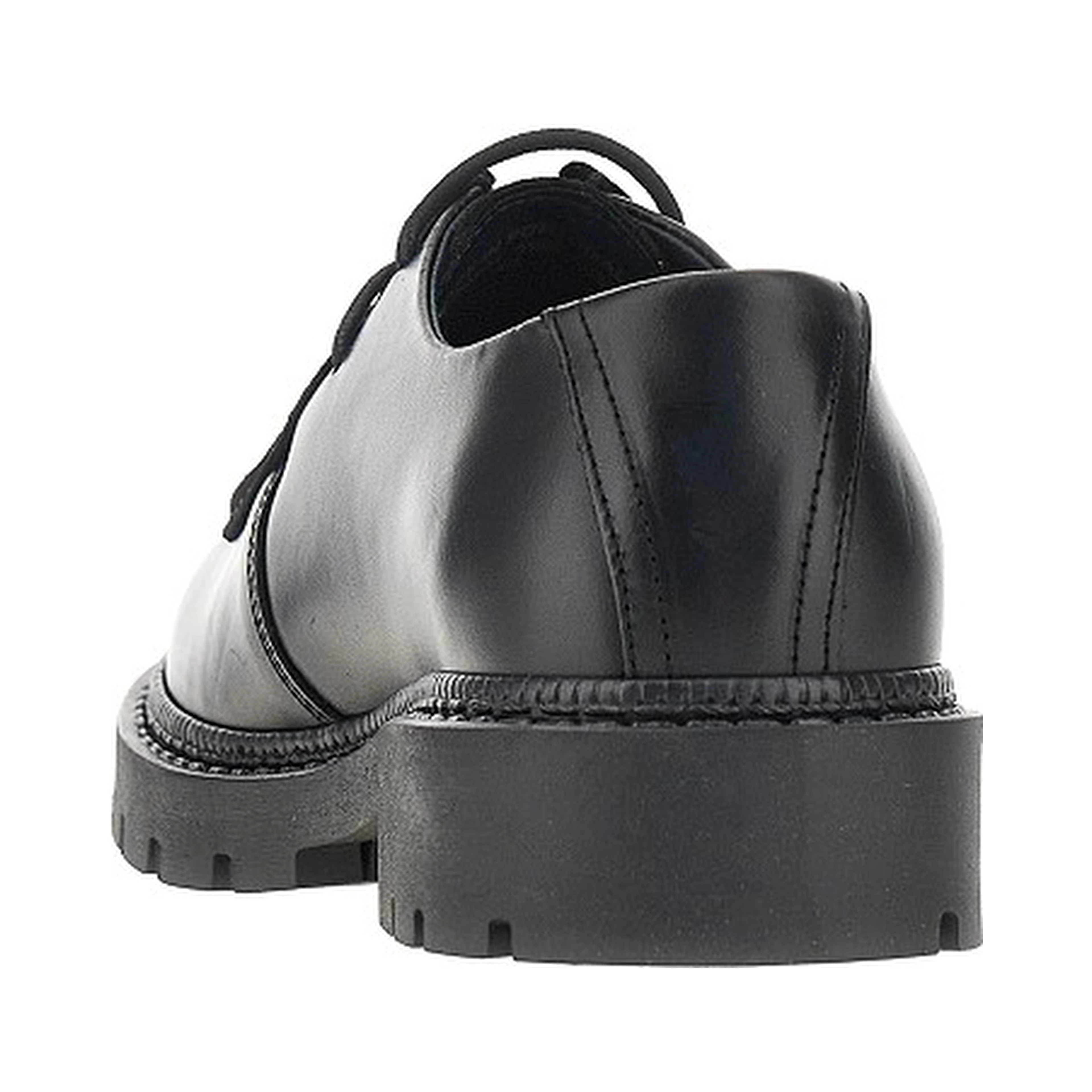Leather 'Moc-toe' shoes