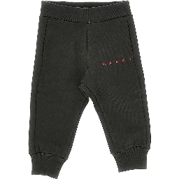 Logo print jogging pants