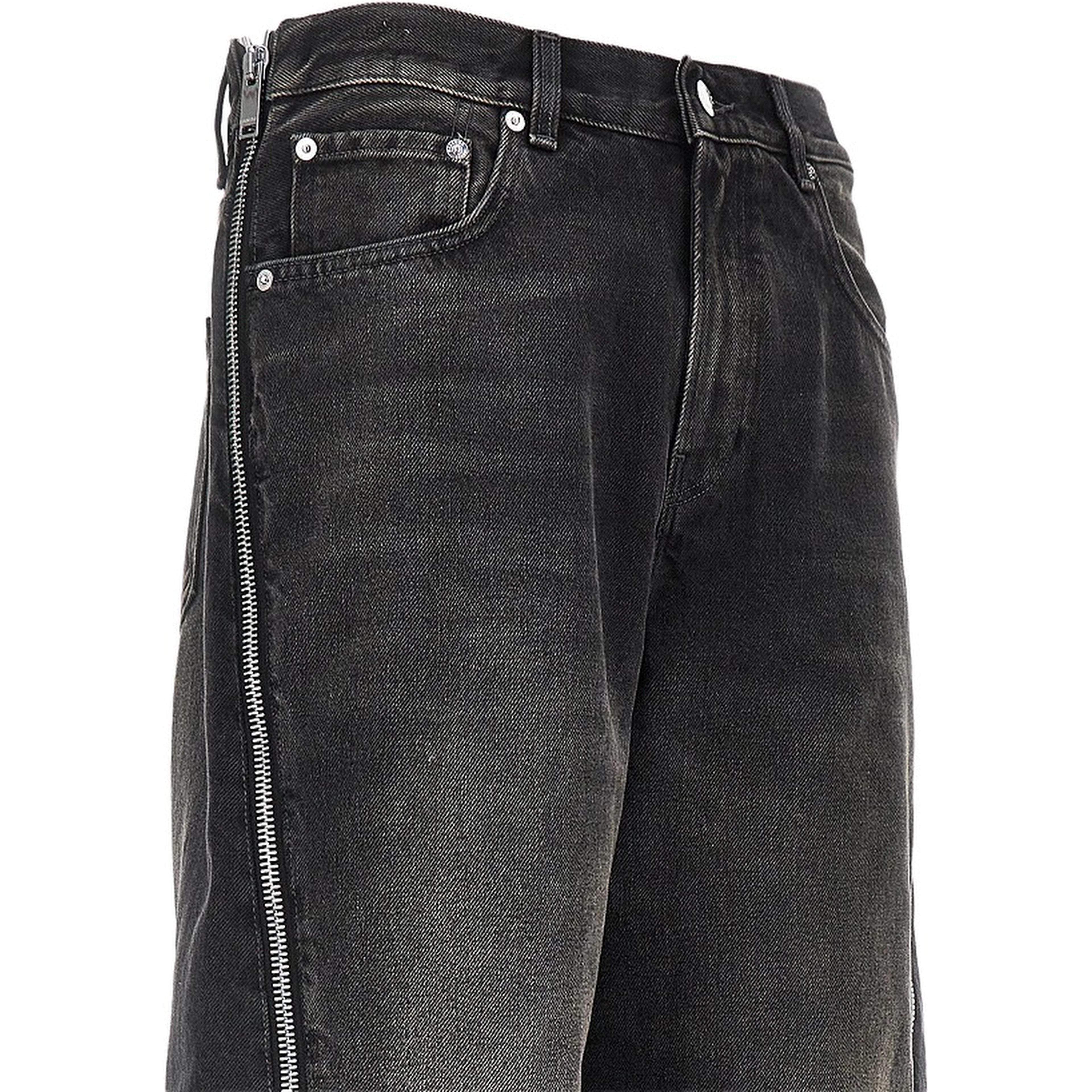 'Bonnie Zip' denim jeans