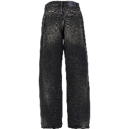 'Bonnie Zip' denim jeans