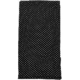 'Poppy Double' wool scarf
