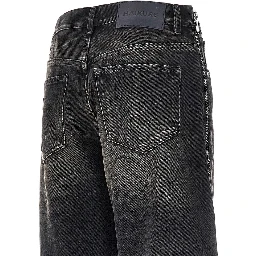 'Bonnie Zip' denim jeans