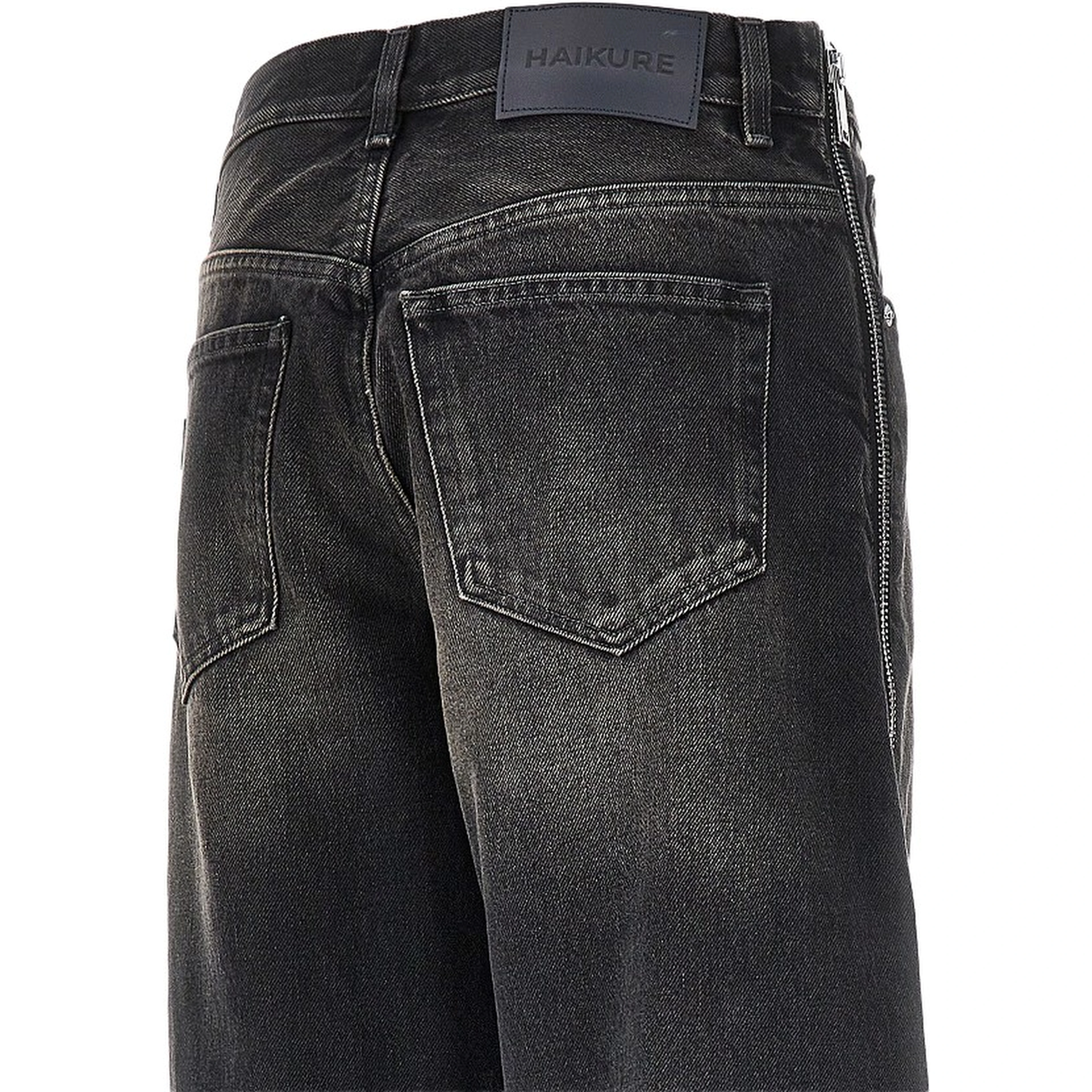 'Bonnie Zip' denim jeans