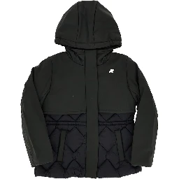 'Marlesse Hybrid' nylon downjacket