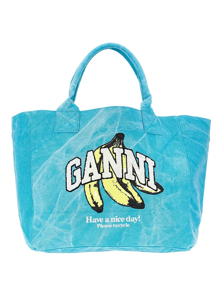 Shopping bag with Banana print