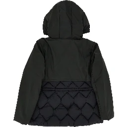 'Marlesse Hybrid' nylon downjacket