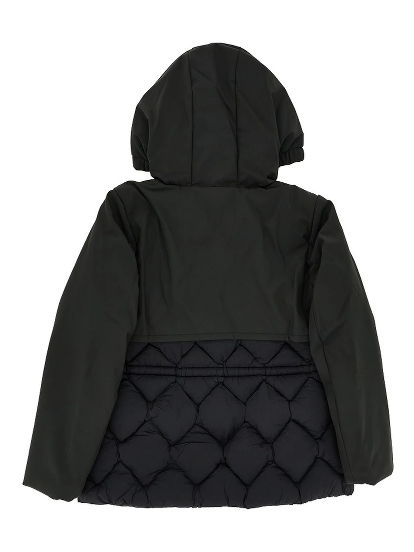 'Marlesse Hybrid' nylon downjacket