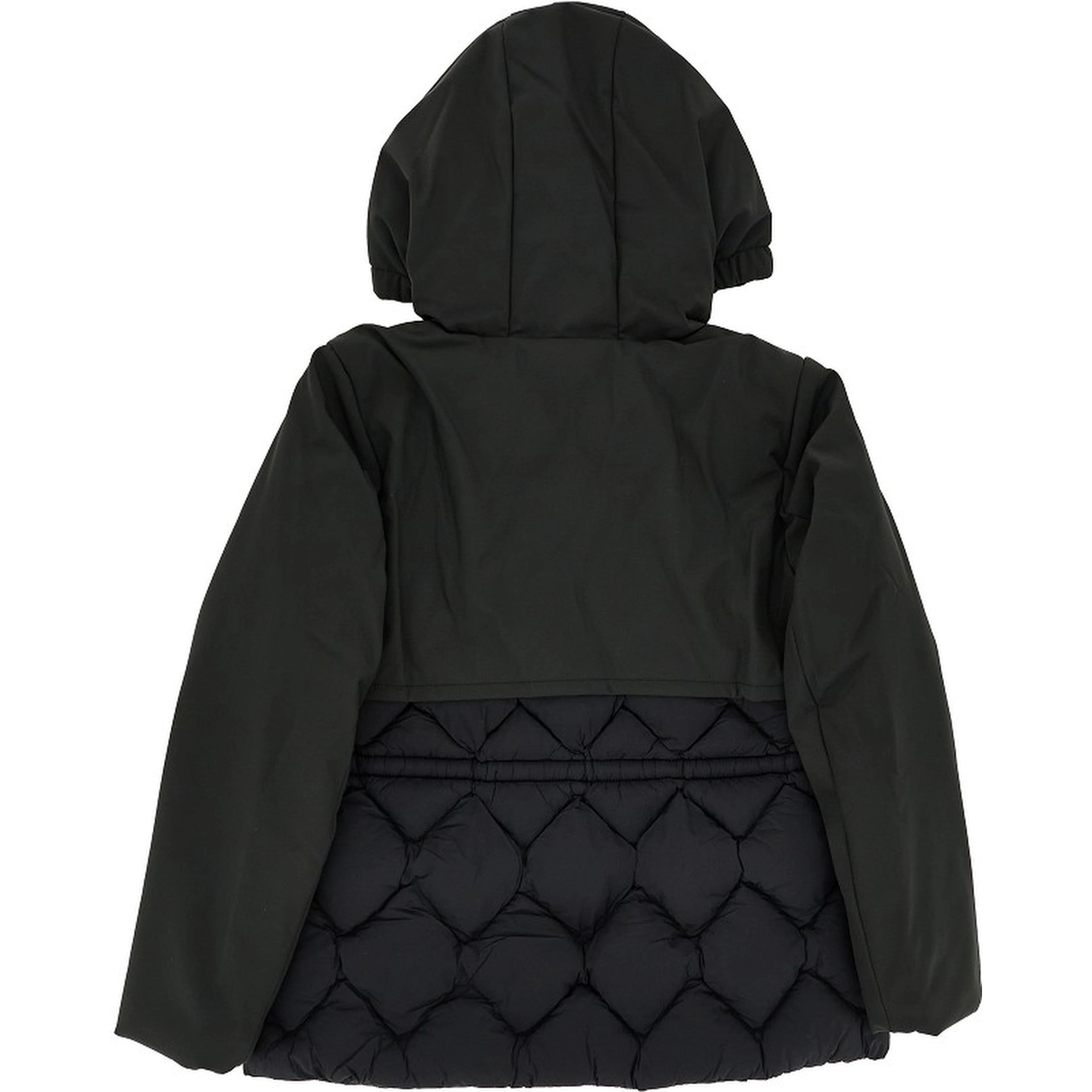 'Marlesse Hybrid' nylon downjacket