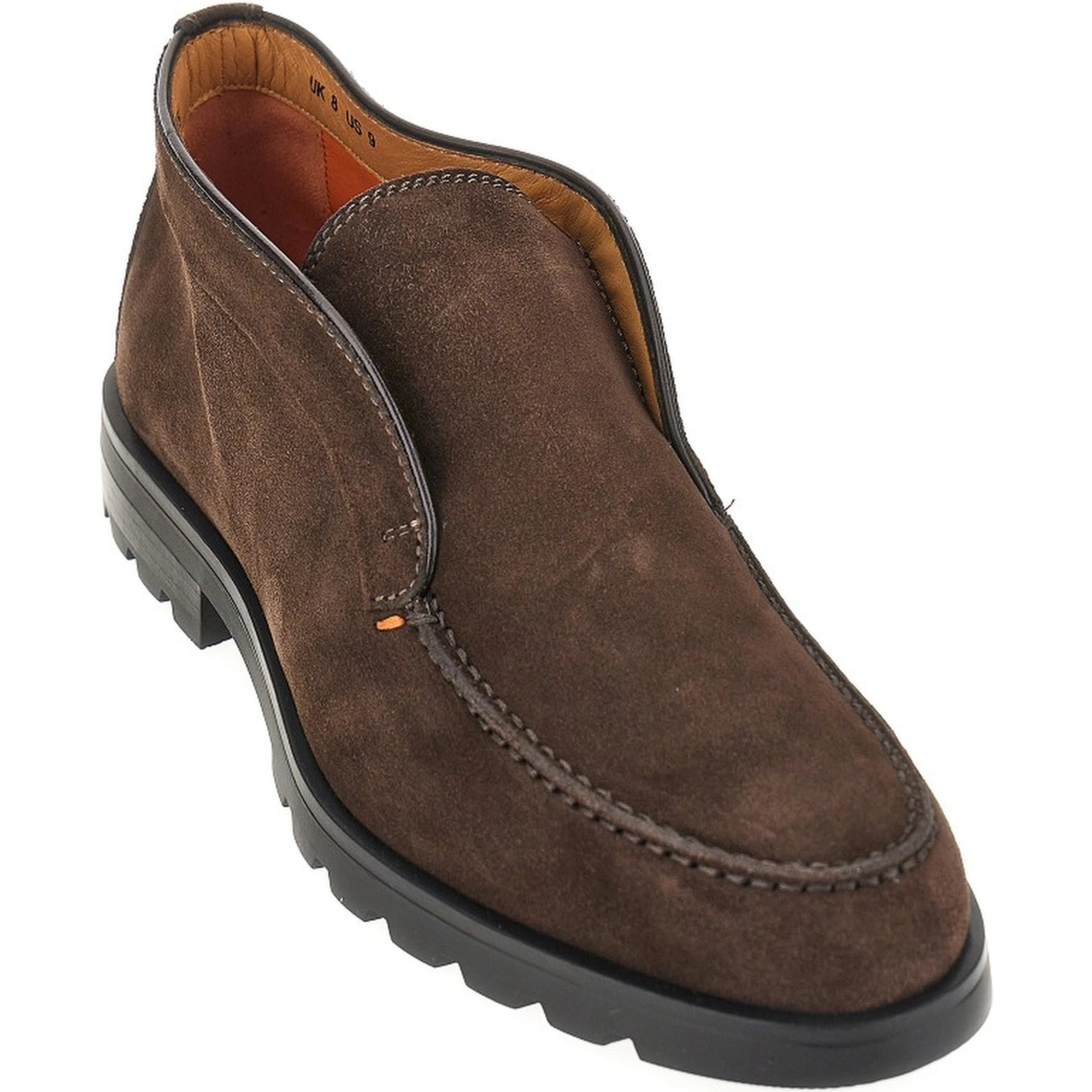 Suede leather desert boots