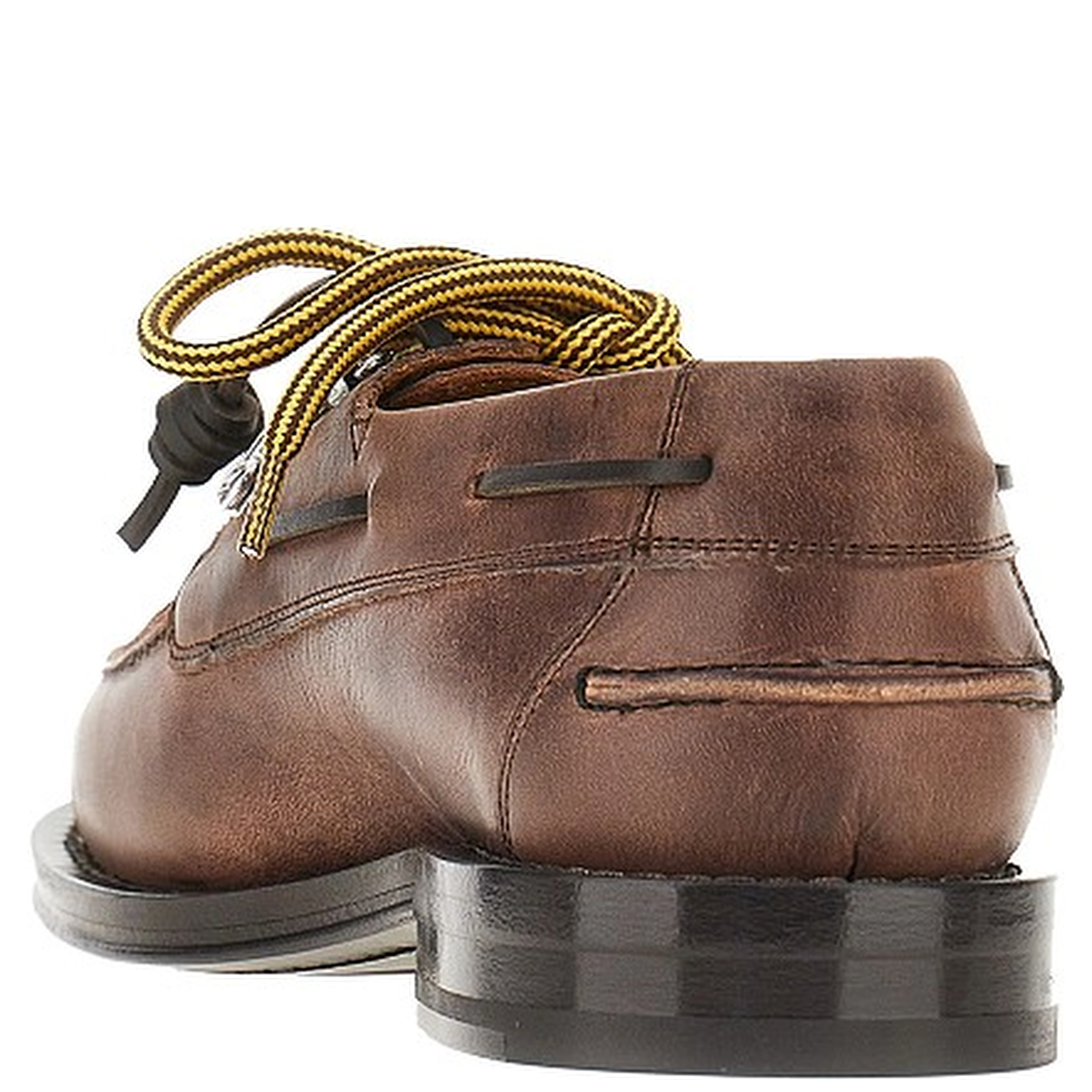 'D2 Cottage' leather boat shoes