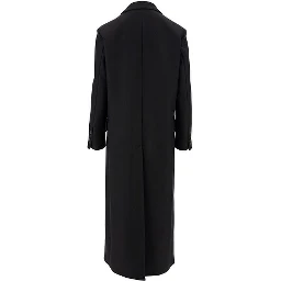 'Hadi' wool and cashmere long coat