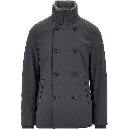 'Edmund' padded nylon down jacket