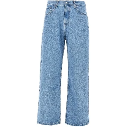 'Stencil Uniform' denim jeans