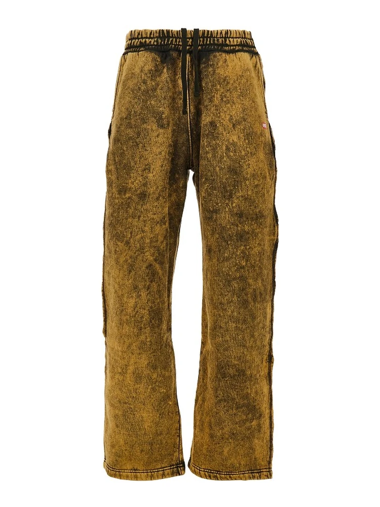 Cotton-blend Relaxed Fit track pants