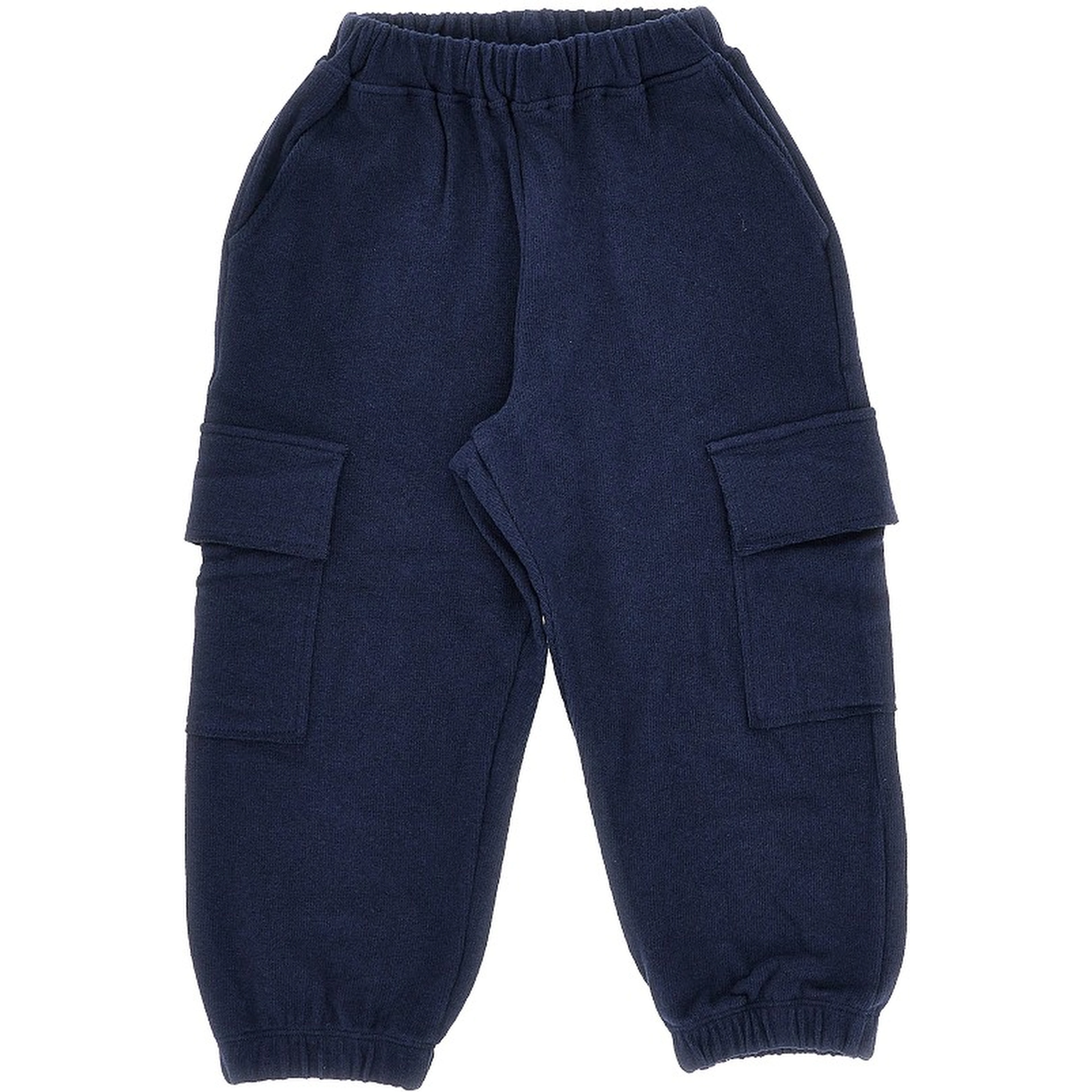 Cotton-blend knitted sweatpants