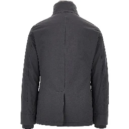 'Edmund' padded nylon down jacket