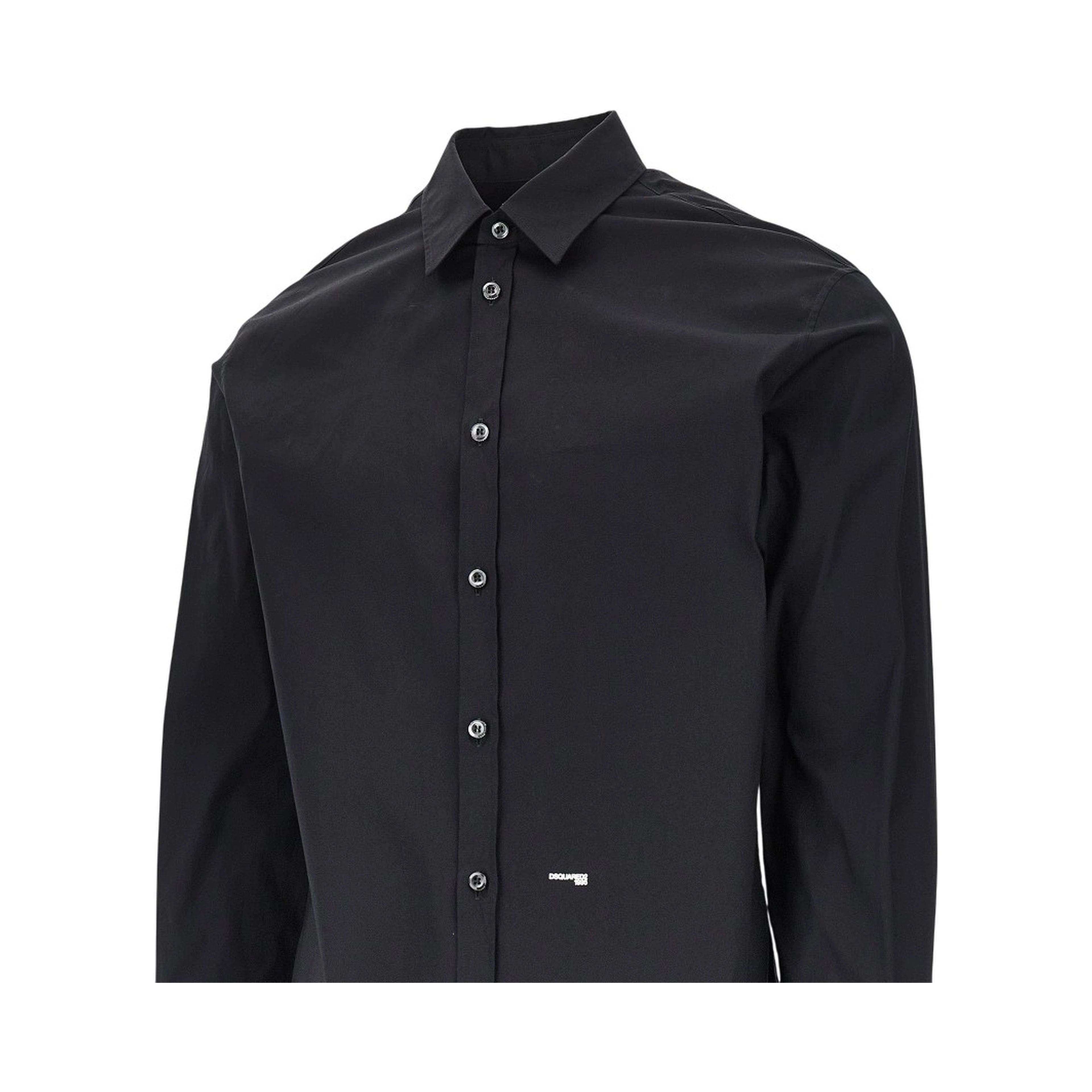 Stretch cotton shirt